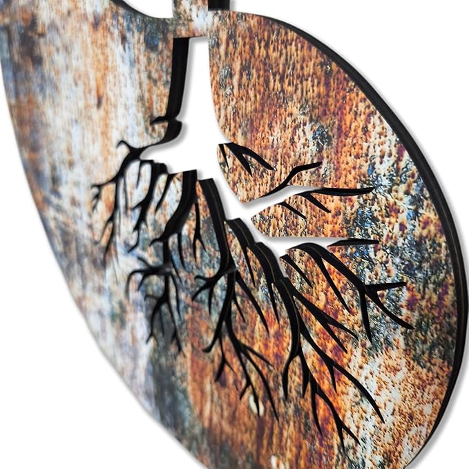 Venovez Yin Yang Wall Decor (Wood-Metal) Tree of Life Wall Art, Yin Yang Decor, Metal Wall Decor, Interior Decoration, Wall Hangings