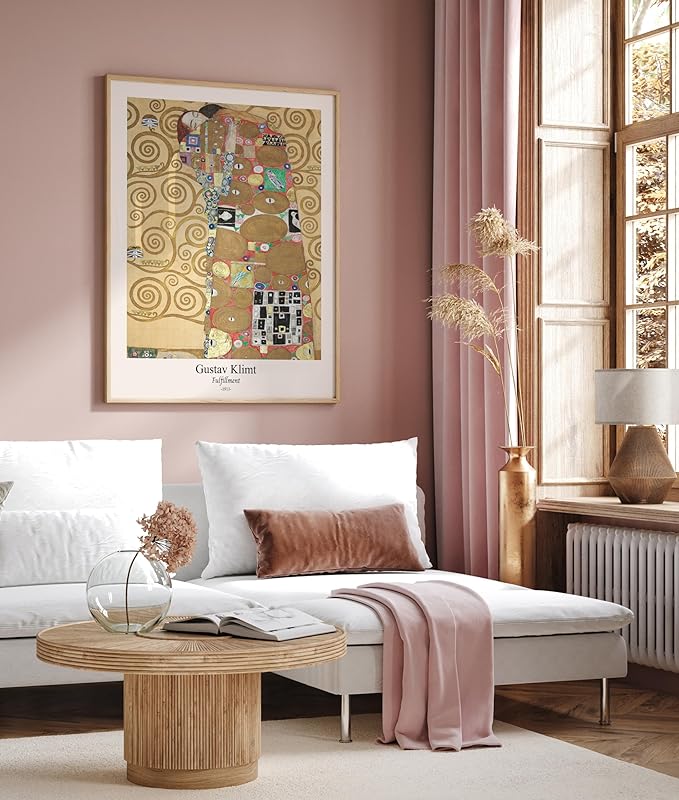 Poster Master Vintage Gustav Klimt Poster - Retro Fulfillment Print - Art Nouveau - Abstract Art - Symbolism Art - Aesthetic Art - Classic Painting - Living Room Wall Decor - 11x14 UNFRAMED Wall Art