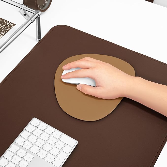 Mouse pad, Non-Slip Washable Waterproof Computer Mouse pad (Moroco Camel)