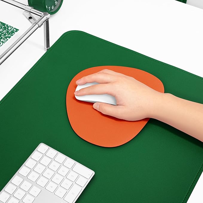 Mouse pad, Non-Slip Washable Waterproof Computer Mouse pad (Tangerine)