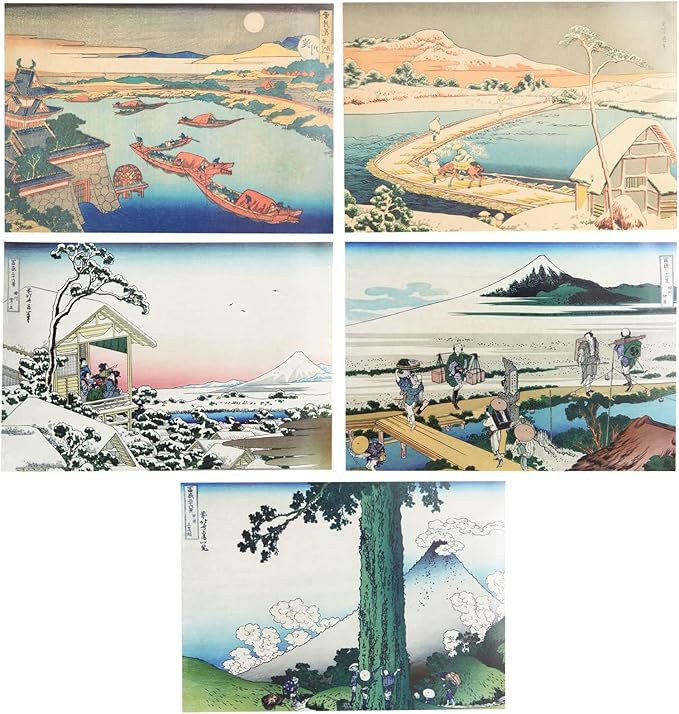Katsushika Hokusai Posters (33 cm x 48.3 cm 20 Pack)