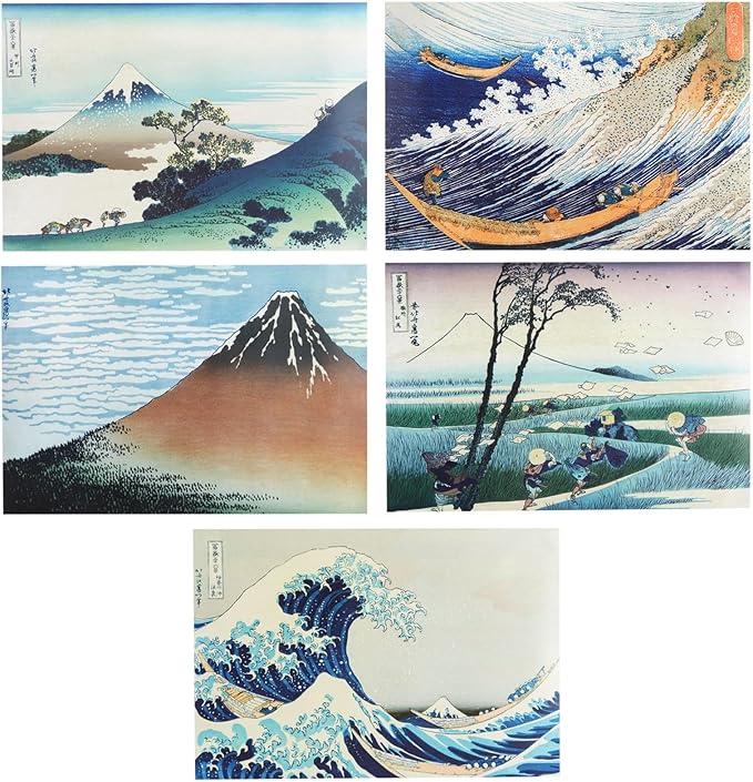 Katsushika Hokusai Posters (33 cm x 48.3 cm 20 Pack)