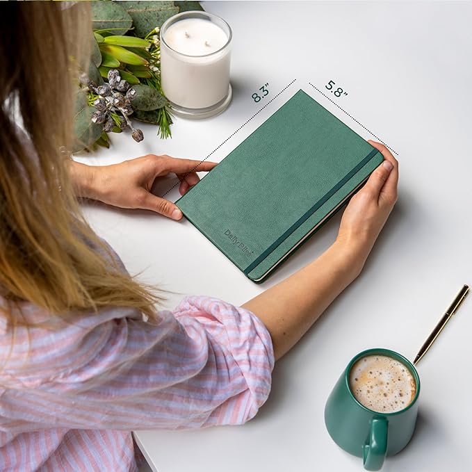Daily Bliss Stone Paper Journal Premium A5 Hardcover Vegan Leather Notebook Journal | 160 Pages | Premium Quality Professional Notebook For Men and Women |Comes With Gift Box Waterproof Notebook