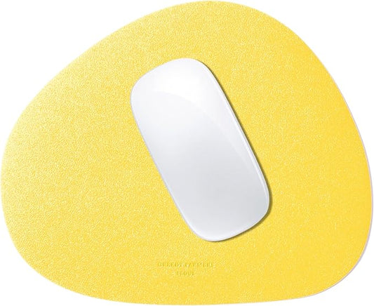 Mouse pad, Non-Slip Washable Waterproof Computer Mouse pad (Lemon Butter Cream)