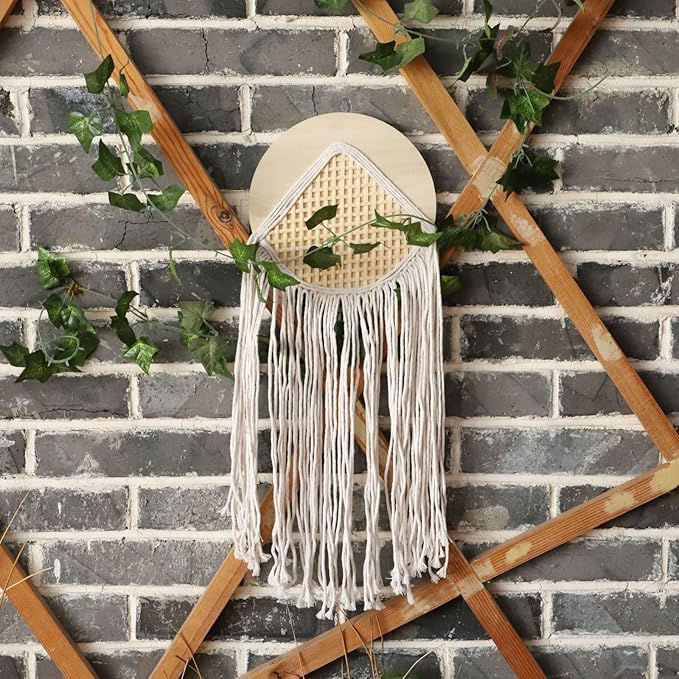 GYASVWU Macrame Wall Hanging Boho Wall Art Decor,Bohemian Woven Home Decor for Apartment,Living Room,Nursery, Bedroom,Party (Original)