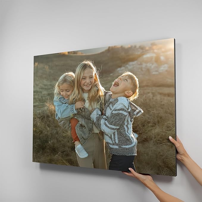 Mixtiles Official Custom Photo Tiles - Magnetic Wall Frames - Adhesive Sticker, no Nails - Personalized Printed Photos - Various Sizes and Frames - 36x27-1-Tile - Normal Frameless