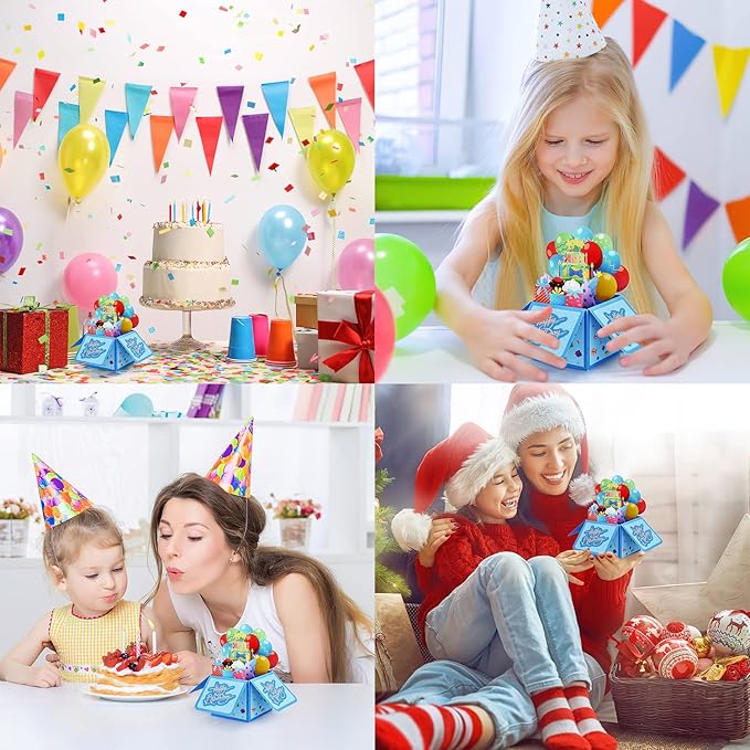 3D Pop-Up Happy Birthday Cards – Fun & Unique Greeting Cards with Envelopes & Message Tag - Gift for Son, Daughter, Mom, Dad, Wife, Husband, Girlfriend, Boyfriend! Celebrate in Style!