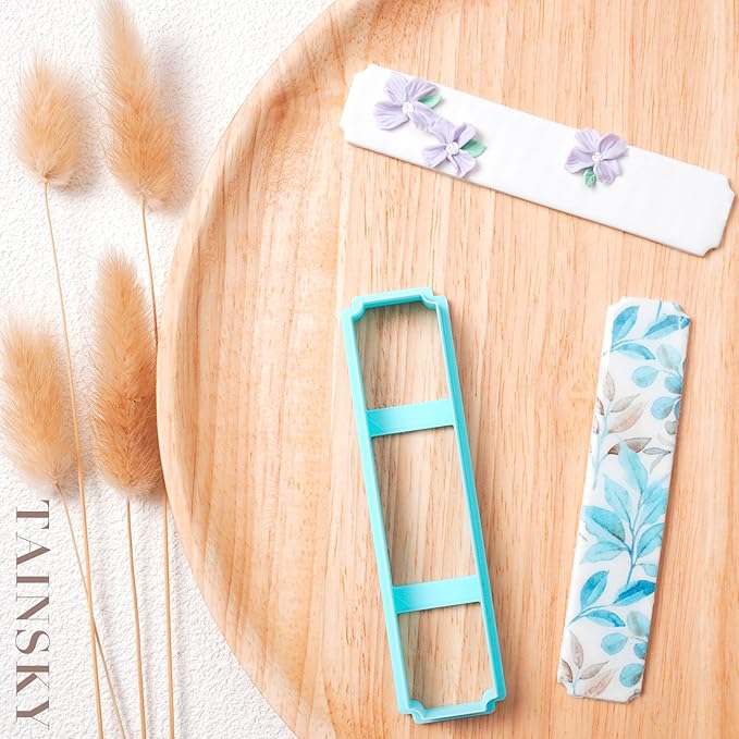 Bookmarks Polymer Clay Cutters, Bookmark Creator for Polymer Clay Jewelry, 5 Pcs Reading Clay Cutters for Making Earrings Jewerly, Clay Earring Cutters, Polymer Clay Earrings Tools