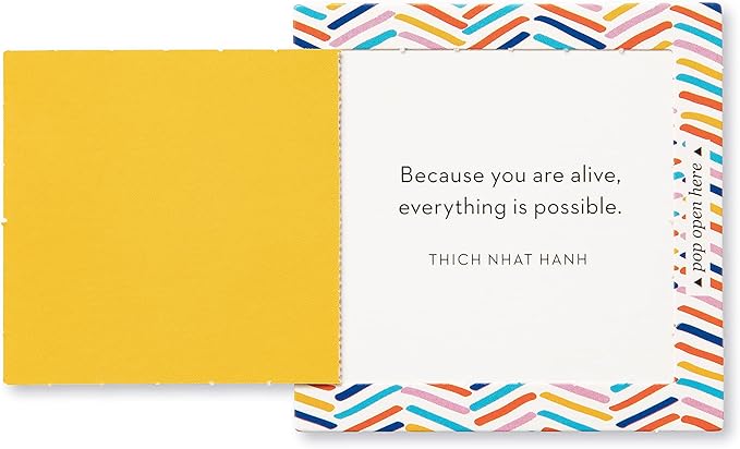 Compendium ThoughtFulls Pop-Open Cards — 3-Pack of You're Awesome, You Matter, Thank You — 90 Pop-Open Cards, Each with a Different Message Inside