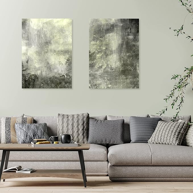 ARTEZA Stretched Canvas, 30 x 40 Inches, Pack of 2, Blank White Large Canvas for Acrylic, Oil and Gouache Painting