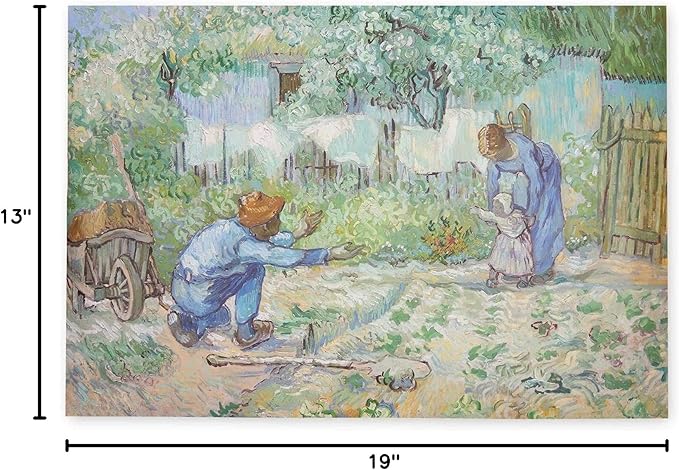 The Gifted Stationery Van Gogh Wall Art Prints - 20-Pack, 13 x 19 in Multicolored Matte Paper - Office & Dorm Room Decor, Apartment Wall Art Poster Pack