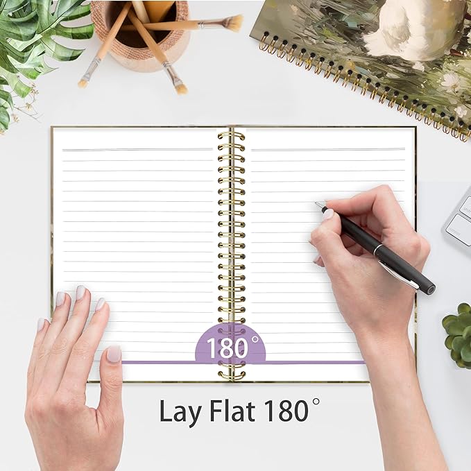 XNXLDYLH Cute Goose Duck Notebook Journal, Farmhouse Aesthetic Spiral Notebook, Cute Nature Aesthetic Journals Notebooks for Women Girls Boys Kids, Duck Office School Supplies Gifts, 5.5x8.3 Inch