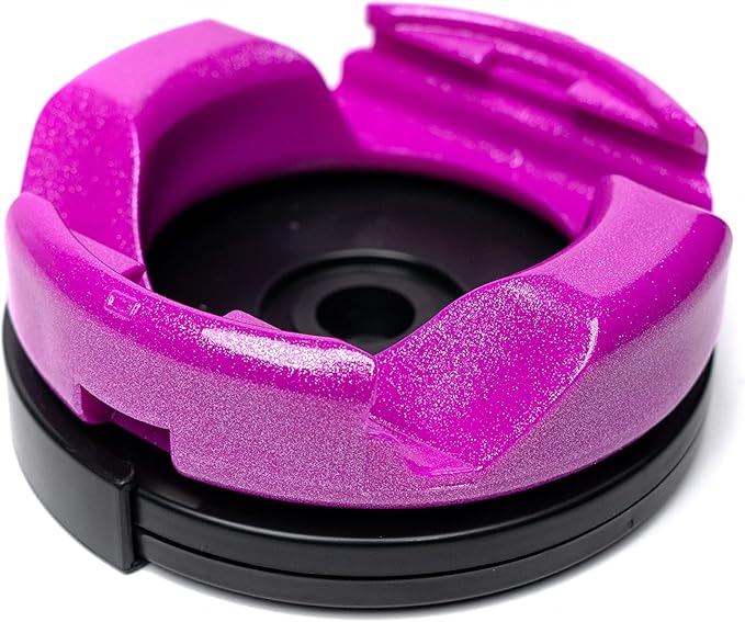 GoDonut Plus+ Glazed Phone Stand (Swivel Base) - Portable Mount Accessory - Charging Port Access - Compatible with Tablet, iPhone & Most Smartphones - Fuchsia