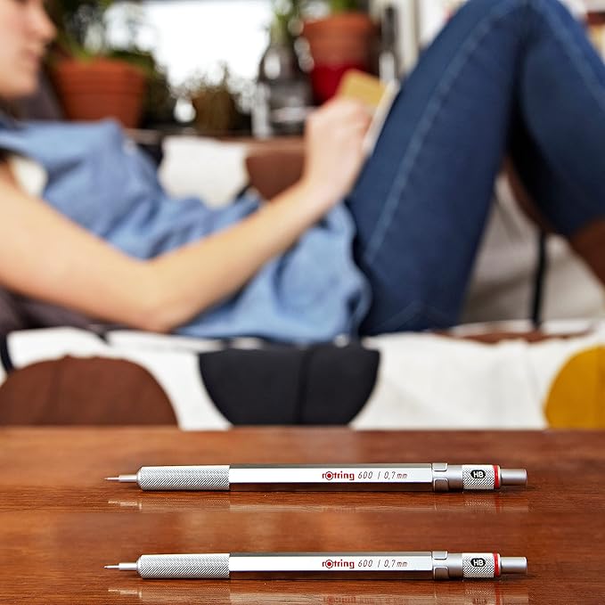 Rotring 600 Mechanical Pencil 0.7 mm Silver