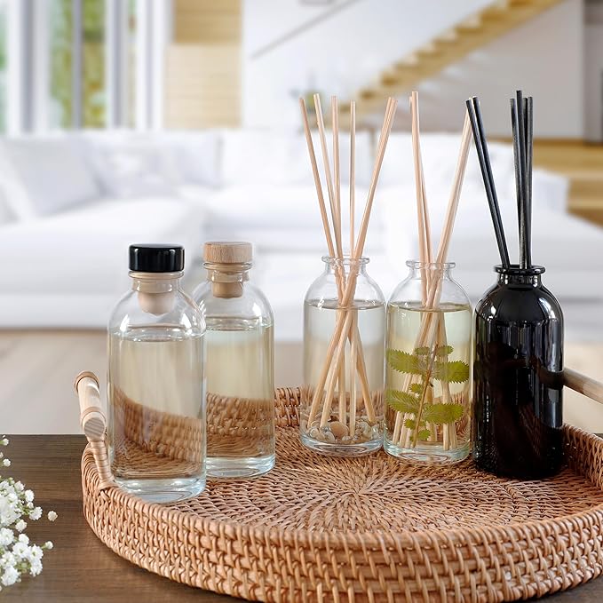 Urban Naturals Lemon Verbena Reed Diffuser Set with Reed Sticks | Tart, Citrus with Fruity Notes of Bergamot & Greens | A Cheerful Gift Idea | Made in The USA