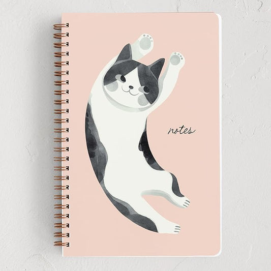 Minted Up Notebook, Writing Journal for Notes & Journaling, Durable Paper Cover, Modern, Colorful & Simple Spiral Bound Journal Notebook with 160 Lined Pages, 5.5" x 8.5"