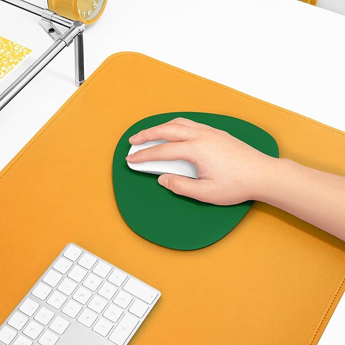 Mouse pad, Non-Slip Washable Waterproof Computer Mouse pad (Forest Green)