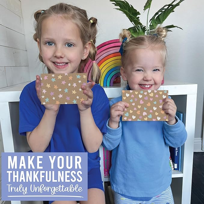 Hadley Designs Blank Cards and Envelopes 4x6 – 24 Greeting Blank Notecards with Envelopes Bulk, Notecards Stationery Card Set, Stationary Note Cards, Rustic Greeting Card Pack, Designed in USA