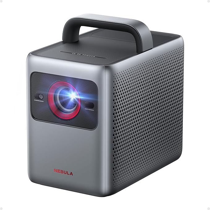 NEBULA Cosmos 4K SE Smart Projector, Nebulamaster, High-Brightness with Dolby Vision, 200" Screen, 1800 ANSI Lumens, HybridBeam, Enhanced Image Quality, GTV, Portable, for Gaming, Home, and Office Use