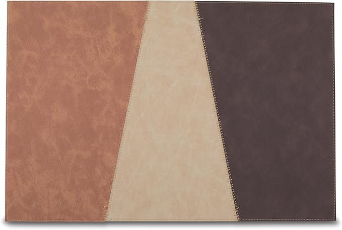 Placemats Set of 4 12" x 18" Heat-Resistant Table Mats for Dining Table Set for 4 Kitchen & Dining Room Decor Farmhouse, Boho, & Modern Style Easy to Clean, Durable & Stylish Table Decor