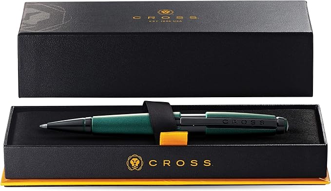 Cross Edge Matte Green Lacquer Gel Rollerball Pen