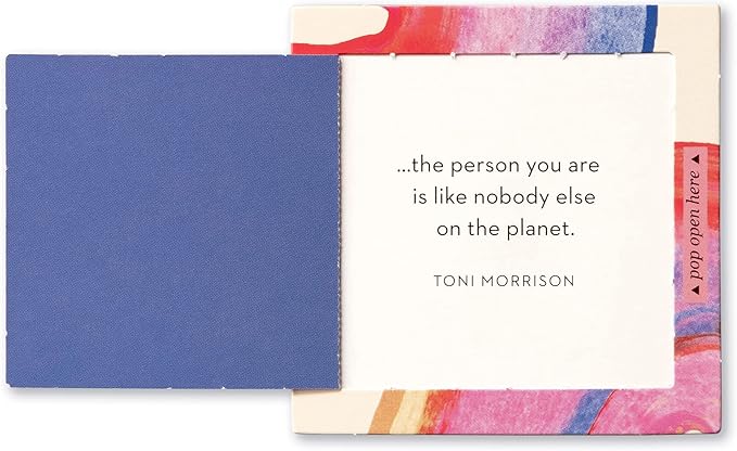 Compendium ThoughtFulls Pop-Open Cards — 4-Pack of Celebrating You, Be Happy, Happy Day, Smile — 120 Pop-Open Cards, Each with a Different Message Inside