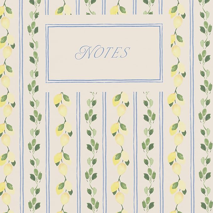 Minted Limoncello Notebook, Writing Journal for Notes & Journaling, Durable Paper Cover, Modern, Colorful & Simple Spiral Bound Journal Notebook with 80 Lined Pages, 5.5" x 8.5"