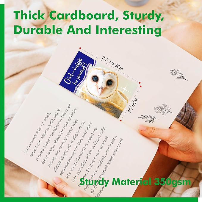 Gethelud 200 PCS Fun Animal Motivational Cards, 60 Designs Encouragement Inspirational Cards Funny Note Card, Positive Affirmation Card for Students Adults Kids (2” x 3.5”)