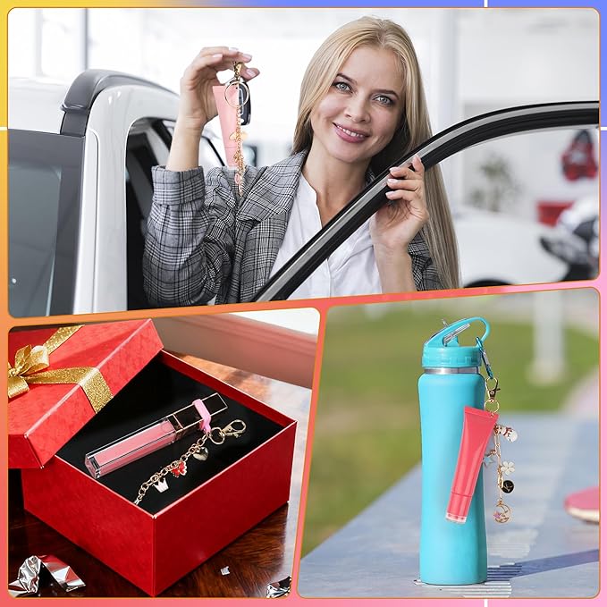 Starry 524 Pcs Keychain Making Kit, Including 25 Extender Chain 25 Keychain Clips 166 Charms Jewelry Plier Making Supplies for DIY Crafting and Jewelry Making
