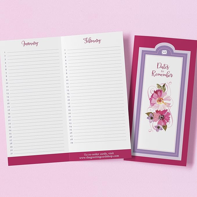 Designer Greetings All Occasion Greeting Card Assortment (24 Cards with Envelopes in a Keepsake, Floral Organizer Box) – Birthday, Thank You, New Baby, Anniversary, Sympathy, Get Well, Blank