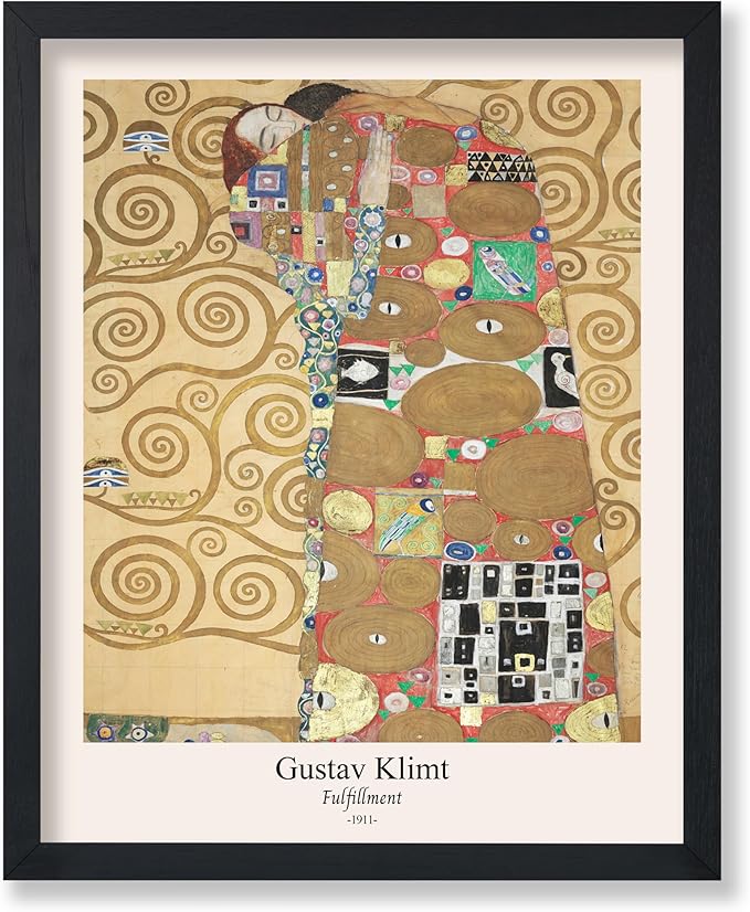 Poster Master Vintage Gustav Klimt Poster - Retro Fulfillment Print - Art Nouveau - Abstract Art - Symbolism Art - Aesthetic Art - Classic Painting - Living Room Wall Decor - 24x32 UNFRAMED Wall Art