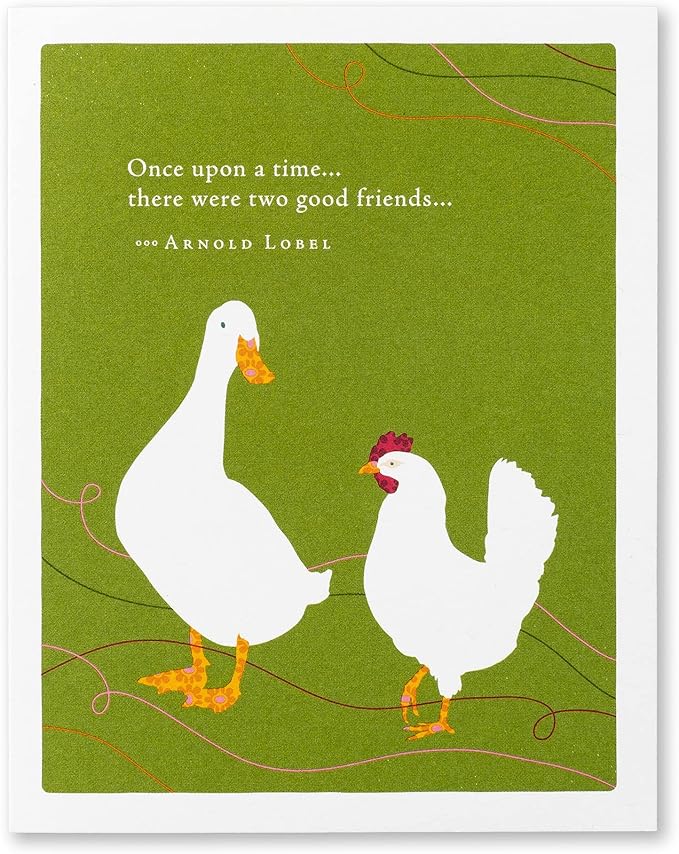 Compendium Positively Green 4-Pack of Friendship Cards – Perfect Pairs (Four Different Designs, One Card Each, with Envelopes)