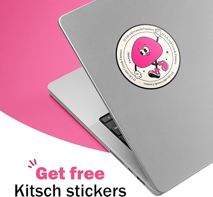 Mouse pad, Non-Slip Washable Waterproof Computer Mouse pad (Hot Pink)
