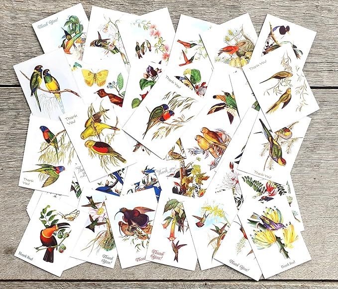 PIXILUV Small Thank you Cards 001 (Four)