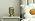 Mid Century Modern Table Lamp, 6" Green Glass Desk Lamp Plug in - Image 7