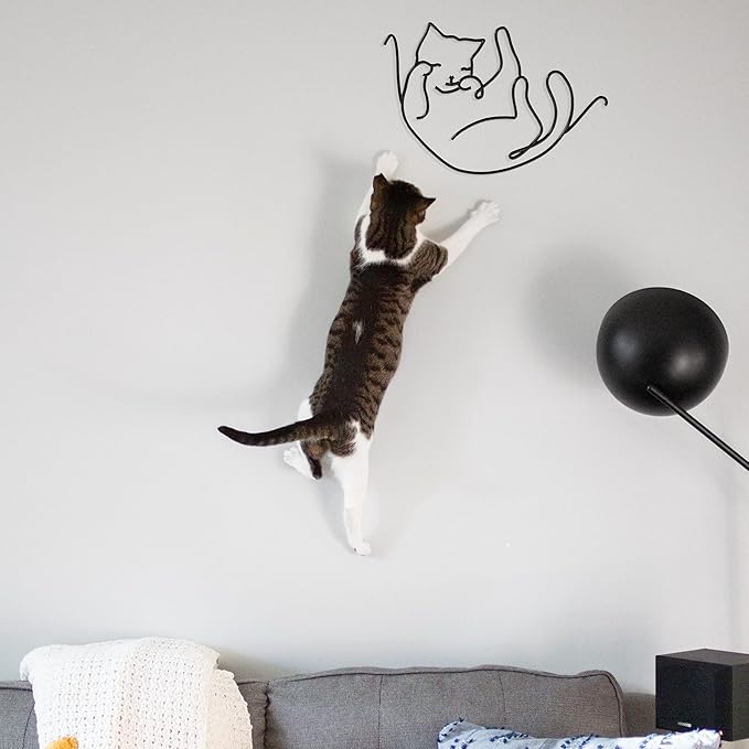 Matani Dog Wall Decor | Dog Wall Art | Metal Wall Art | Metal Wall Decor | Minimalist Room & Living Room Wall Décor