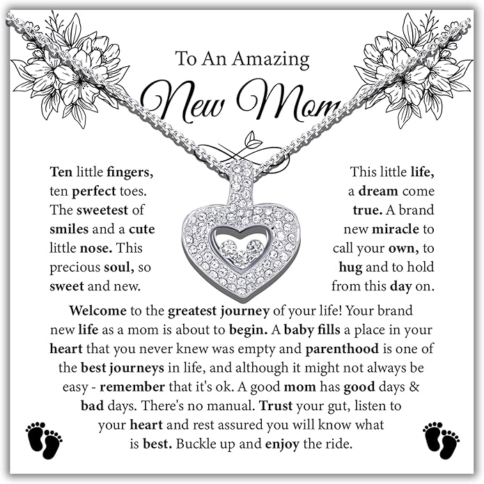 TRYNDI To My Best Mom Necklace for Women - Mom Christmas Gifts from Son, Mothers Day Necklace, Gifts for Birthday, Valentine's Day Jewelry for Mother