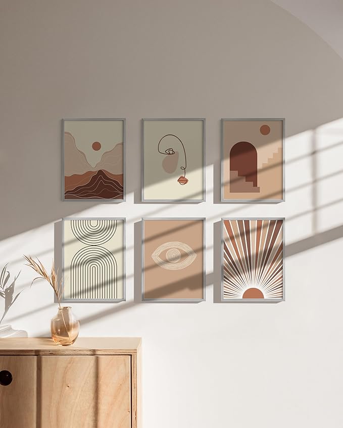 HAUS AND HUES 9x12 Silver Metal Picture Frames - Features Premium Aluminum, Vertical & Horizontal Hang, Shatterproof Plexiglass - Perfect for Home, Room, Office (9x12 in, Silver, Set of 25)