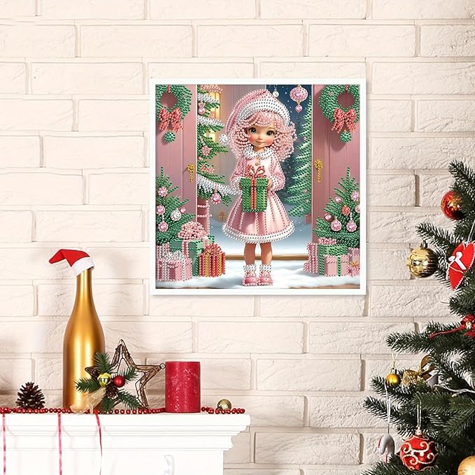 Tontut Diamond Painting Kit for Adult Beginners, Ladies 5D Special Diamond DIY Crystal Rhinestone Crafts for Home Wall Decoration