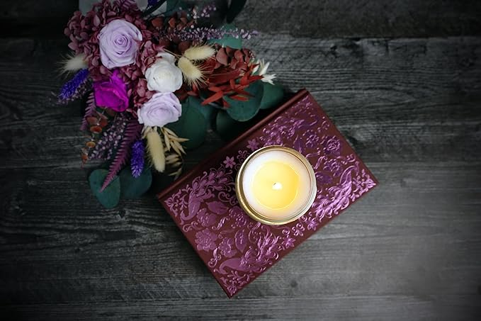 Aira Soy Candle – Hazelnut Latte – 12 oz Mason Jar – Hand-Poured USA – Long-Lasting Vegan Soy Wax Candle – Cozy Coffeehouse Aromatherapy – Paraffin-Free, Kosher, Cruelty-Free