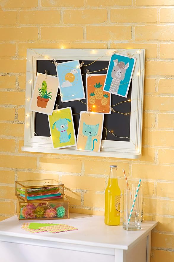 American Greetings Assorted Blank Cards, Cute Animals and Icons (48-Count)