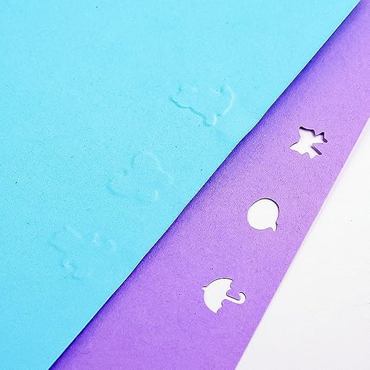 Decorative Lace Embosser Paper Hole Punches Crafting Tool for Students Professional Decorative Document Punches Tool