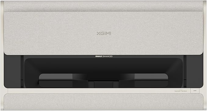 XGIMI AURA Series UST Laser Projector, Dolby Vision, IMAX Enhanced, 1,000,000:1 Dynamic Contrast Ratio, 0.177:1 Throw Ratio, Harman Kardon, 2300 Lumens AURA 2 ATV White