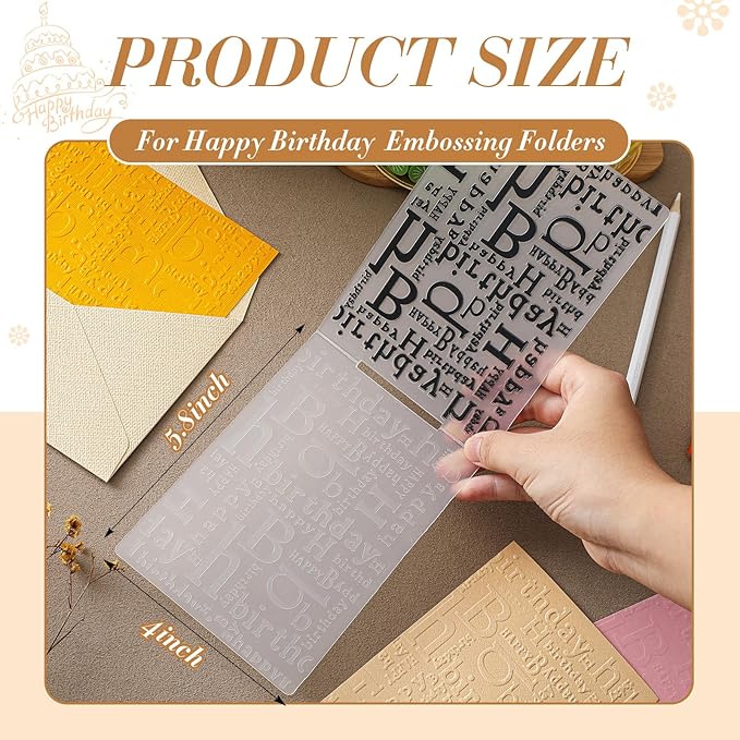 Geiserailie 1 Pcs Embossing Folders Embossing Machine Template Paper Card Folders for Christmas Card Making DIY Flower Scrapbook Photo Album Craft Decoration 5.9 x 4.1 Inch (Vivid Style)