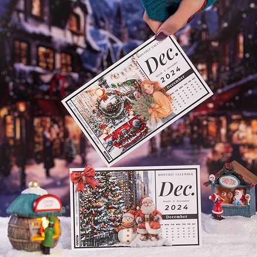 Christmas Washi Tape Set,3 Rolls Christmas Stickers for Scrapbook Supplies,Large Size Landscape Washi Tape Stickers for Journaling,Junk Journal,Phone Case,Planner,DIY Craft(Paris)