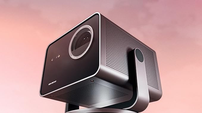 Leica CINE-PLAY-1 Portable 4K UHD Smart Projector with a Leica CINE-PLAY-STAND Projector Stand (2025)