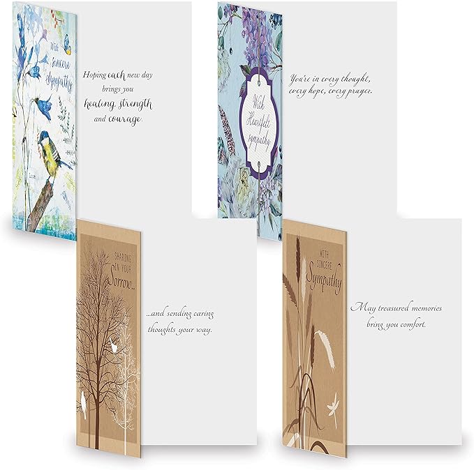 Current Modern Messages All Occasion Value Pack With Seals-40 Cards & Envelopes, Celebration, Get Well, Sympathy, Birthday, Holiday, & Thinking of You Variety, Large 5" x 7" Assortment, 20 Design Set