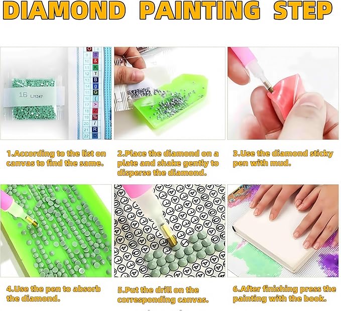 JYXSJYYD 5D DIY Diamond Art Kits for Adults,Colorful Tree Diamond Paintings Kits for Beginners,Paint by Diamonds Dot Full Drill Round Art Crafts,Home Wall Art Decor 13.8x13.8 inches