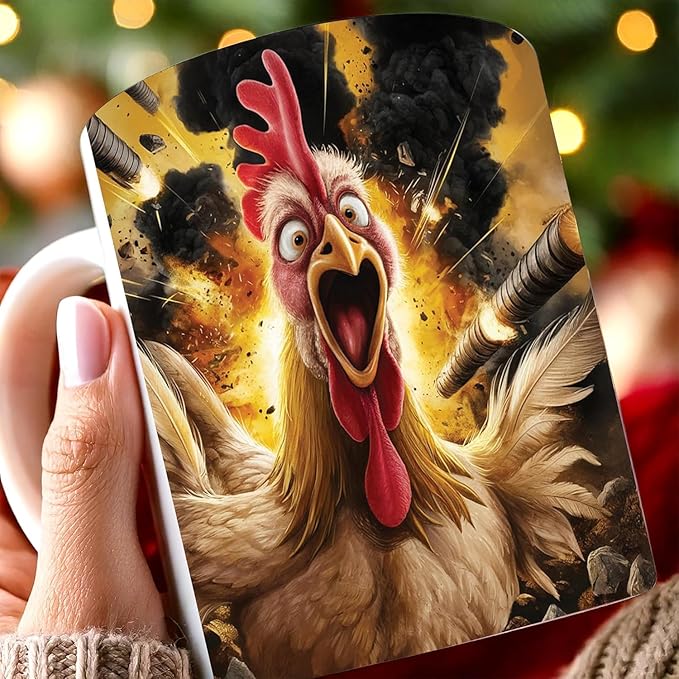 ThangPham Shop Cute Chicken Changing Accent/Color Coffee Mug – Chicken Theme for Lovers