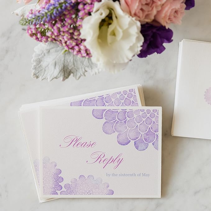 Avery Printable Note Cards with Envelopes, 4.25" x 5.5", Textured White, 50 Blank Note Cards for Inkjet Printers (03379)